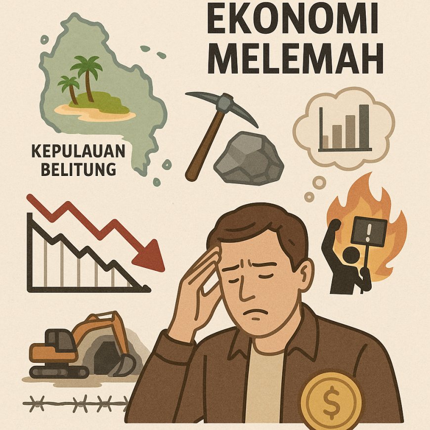 Kepulauan Belitung: Ketika Ekonomi Melemah di Tengah Krisis Timah dan Huru-Hara Sosial